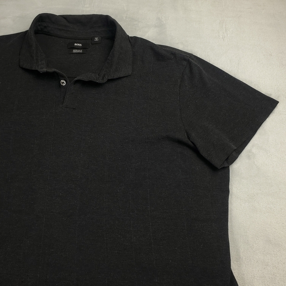 Hugo Boss Polo Shirt Mens XL Regular Fit Mercerised Golf Performance Stretch - Picture 3 of 9